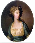 Joseph Friedrich August Darbes Portrait of Dorothea von Medem